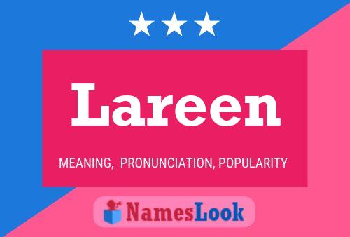 Lareen Name Poster