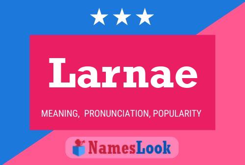 Larnae Name Poster