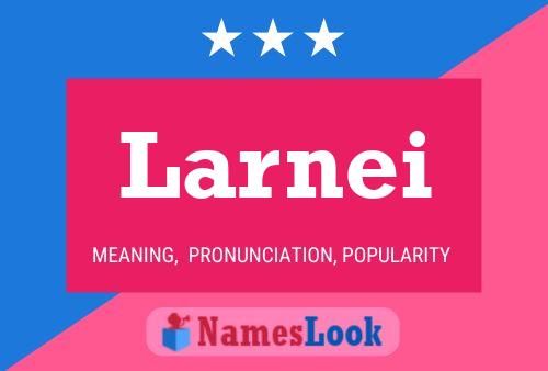 Larnei Name Poster