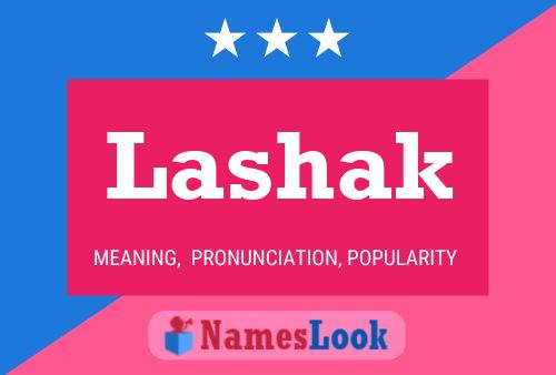 Lashak Name Poster