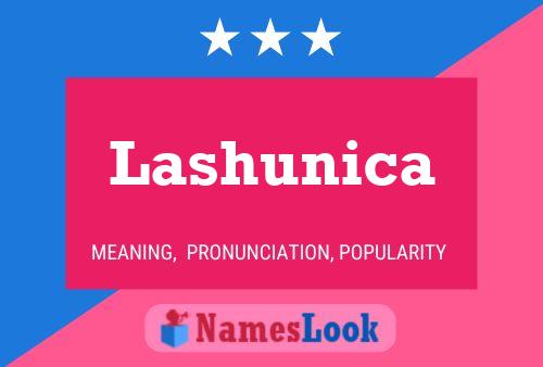 Lashunica Name Poster