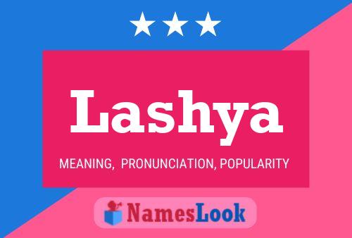 Lashya Name Poster