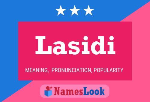 Lasidi Name Poster