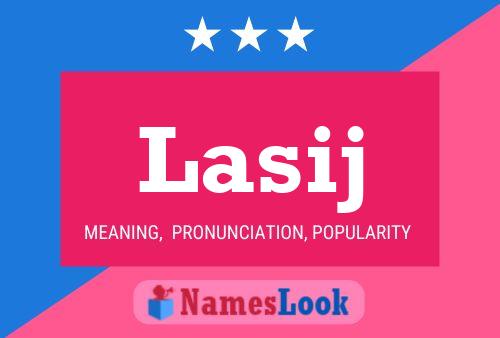 Lasij Name Poster