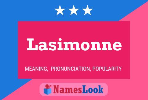 Lasimonne Name Poster