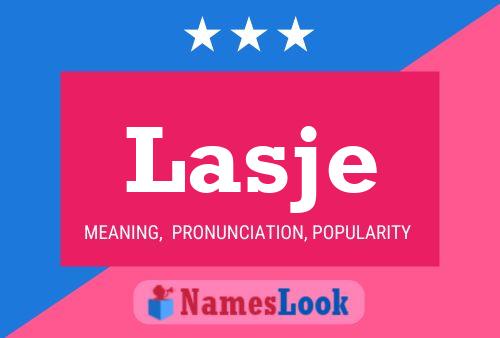 Lasje Name Poster