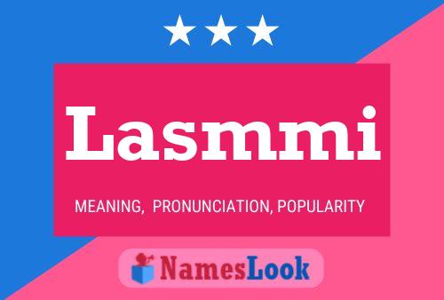 Lasmmi Name Poster