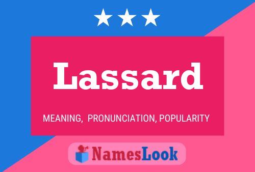 Lassard Name Poster