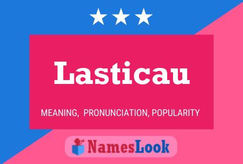 Lasticau Name Poster