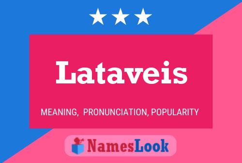 Lataveis Name Poster