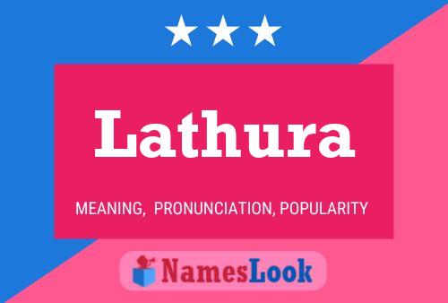 Lathura Name Poster