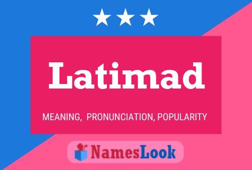 Latimad Name Poster