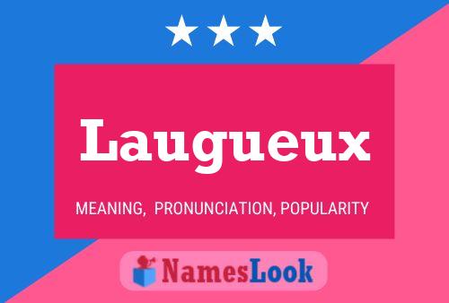 Laugueux Name Poster