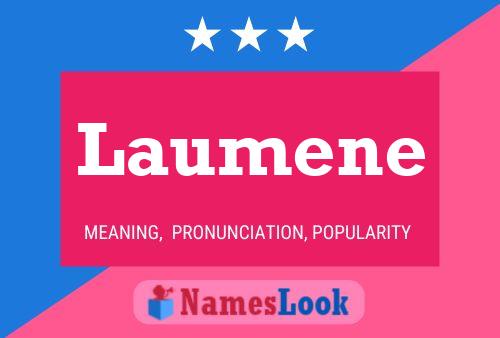 Laumene Name Poster