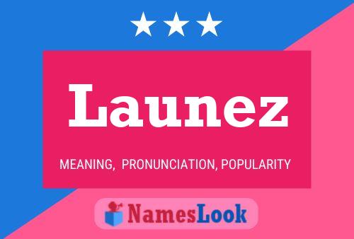 Launez Name Poster