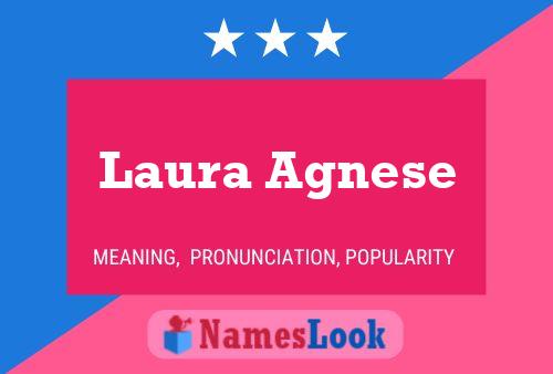 Laura Agnese Name Poster