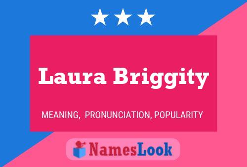 Laura Briggity Name Poster