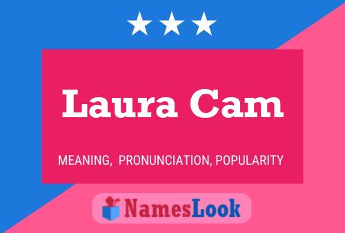 Laura Cam Name Poster