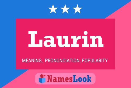 Laurin Name Poster