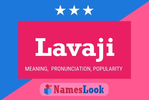 Lavaji Name Poster