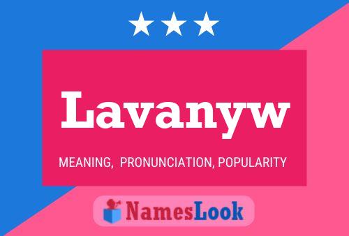 Lavanyw Name Poster