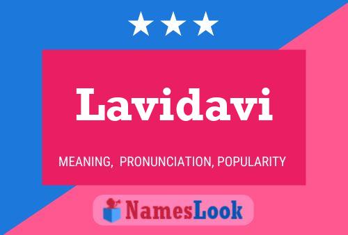 Lavidavi Name Poster