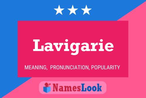 Lavigarie Name Poster