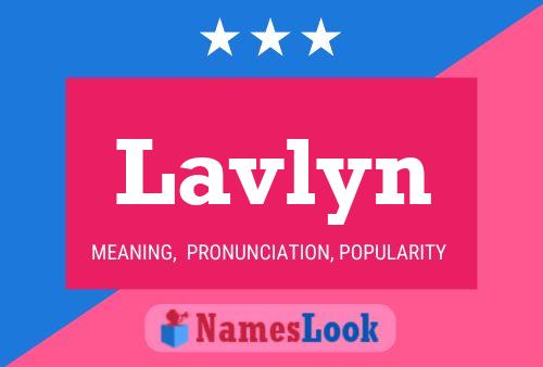 Lavlyn Name Poster