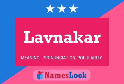 Lavnakar Name Poster