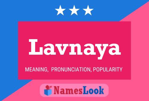 Lavnaya Name Poster