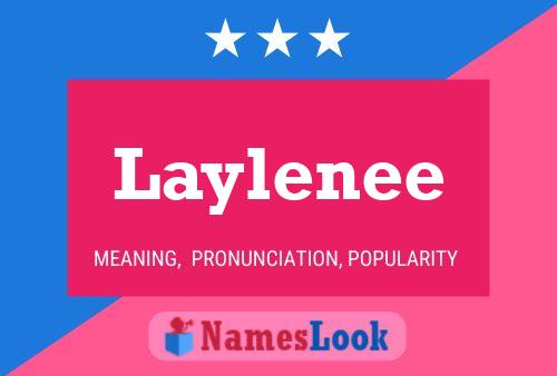 Laylenee Name Poster