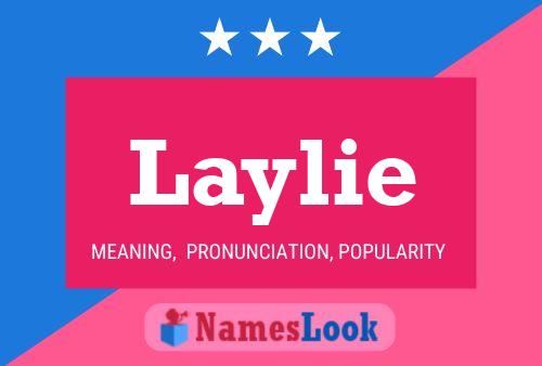 Laylie Name Poster