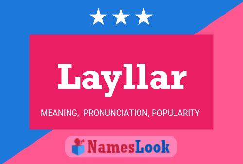 Layllar Name Poster