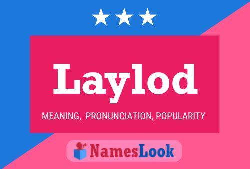 Laylod Name Poster