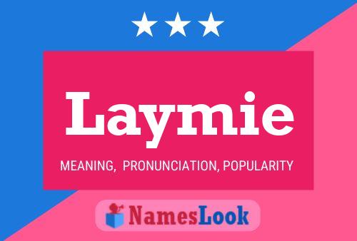 Laymie Name Poster