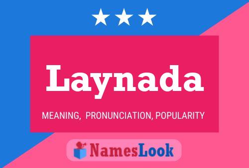 Laynada Name Poster