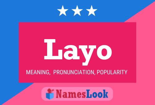 Layo Name Poster