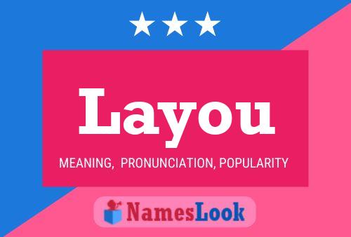 Layou Name Poster