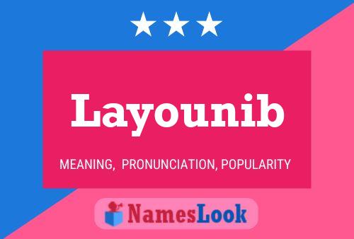 Layounib Name Poster