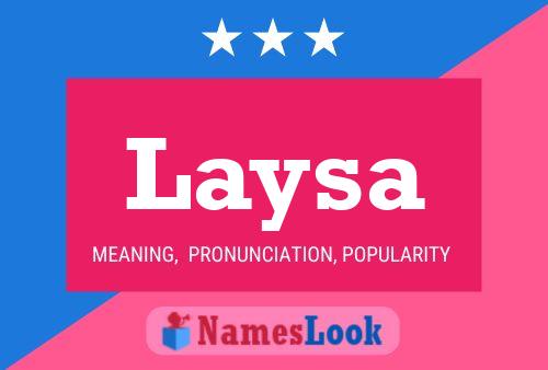 Laysa Name Poster