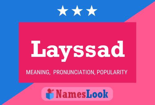 Layssad Name Poster