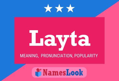 Layta Name Poster