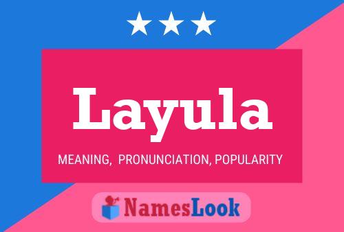 Layula Name Poster