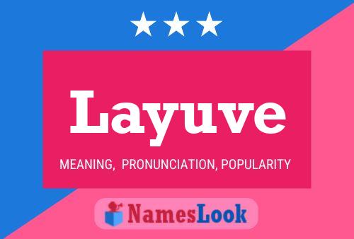 Layuve Name Poster