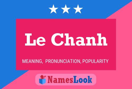 Le Chanh Name Poster