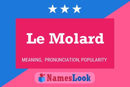 Le Molard Name Poster