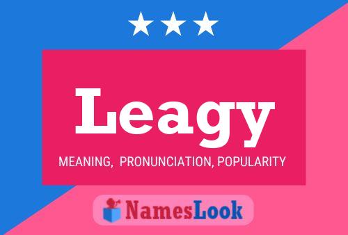 Leagy Name Poster