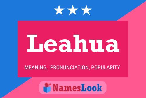 Leahua Name Poster