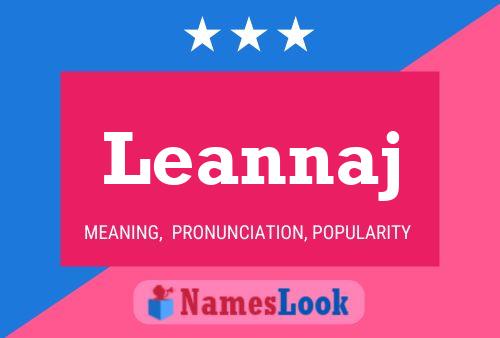 Leannaj Name Poster