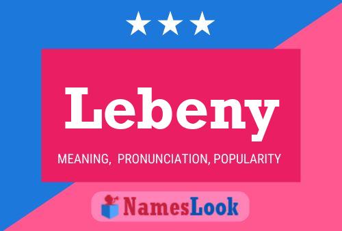 Lebeny Name Poster